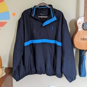 Blue PGA Tour Golf Windbreaker Jacket